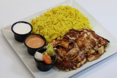 Chicken Shawarma Over Rice